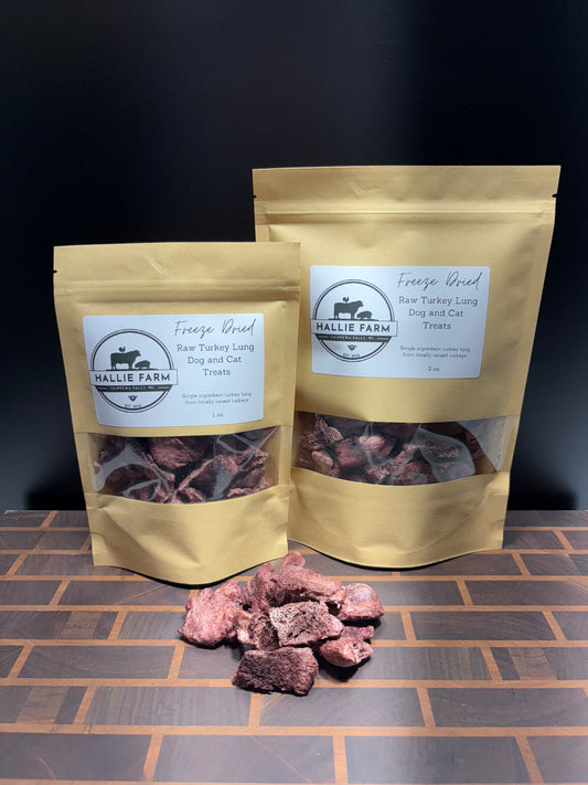 Freeze Dried Turkey Lung