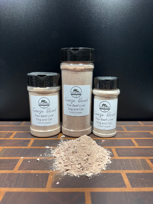 Freeze Dried Beef Liver Topper
